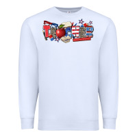 White American teacher Premium Sweatshirt - Zillion Design Studio