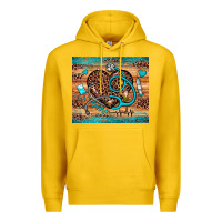 Lemon nurse leopard heart Premium Hoodie - JahusDesignShop