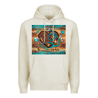 Oatmeal Heather nurse leopard heart Premium Hoodie - JahusDesignShop