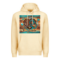 Pina Colada nurse leopard heart Premium Hoodie - JahusDesignShop