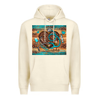 Sandshell nurse leopard heart Premium Hoodie - JahusDesignShop