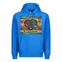 True Royal nurse leopard heart Premium Hoodie - JahusDesignShop