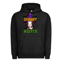 Pigment Black Spooky heifer halloween Urban Hoodie - Artiststas