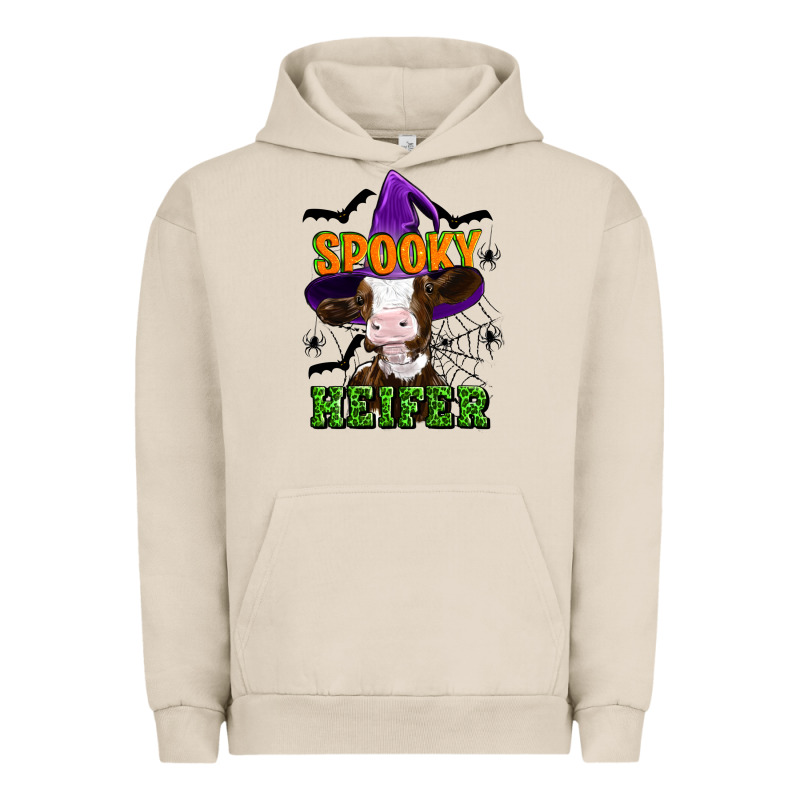 Spooky Heifer Halloween Urban Hoodie by Artiststas | Teevron