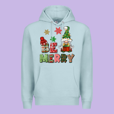 Be Merry Premium Hoodie Designed By Bundleandbundleshop