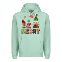 Seafoam be merry Premium Hoodie - BundleAndBundleShop