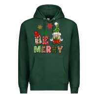 Sports Green be merry Premium Hoodie - BundleAndBundleShop