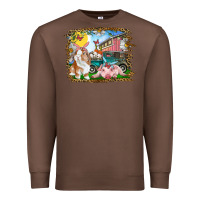 Chestnut Easter Farm Bunny And Pig Premium Sweatshirt - RanaPortraitStore