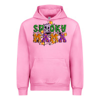 Fuchsia Pink Spooky mama Urban Hoodie - Artiststas
