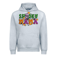 Heather Grey Spooky mama Urban Hoodie - Artiststas