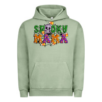 Pigment Oil Green Spooky mama Urban Hoodie - Artiststas