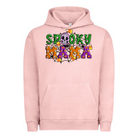 Pigment Salmon Spooky mama Urban Hoodie - Artiststas