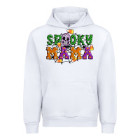 White Spooky mama Urban Hoodie - Artiststas