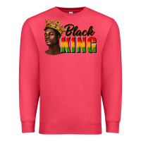 Cardinal afro man black king Premium Sweatshirt - texasbilliewilder