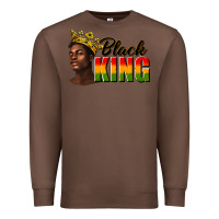 Chestnut afro man black king Premium Sweatshirt - texasbilliewilder