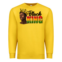 Lemon afro man black king Premium Sweatshirt - texasbilliewilder