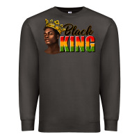 Smoke afro man black king Premium Sweatshirt - texasbilliewilder