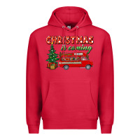 Cardinal christmas is coming Premium Hoodie - BundleAndBundleShop