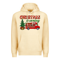 Pina Colada christmas is coming Premium Hoodie - BundleAndBundleShop