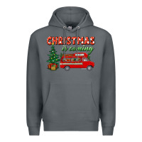 Rock christmas is coming Premium Hoodie - BundleAndBundleShop