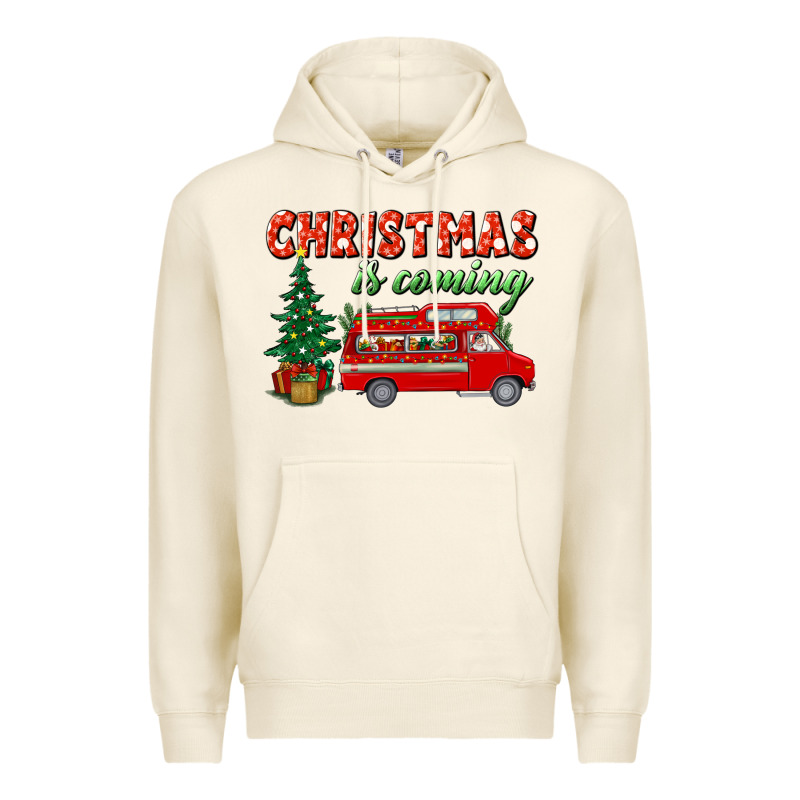 Christmas Is Coming Premium Hoodie by BundleAndBundleShop | Teevron