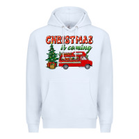 White christmas is coming Premium Hoodie - BundleAndBundleShop