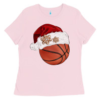 Bubblegum Pink Christmas sports Ladies Tee - BarkalooDesign