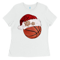 White Christmas sports Ladies Tee - BarkalooDesign
