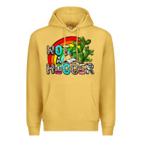 Antique Gold not a hugger Premium Hoodie - AdoDesignShop