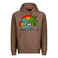 Chestnut not a hugger Premium Hoodie - AdoDesignShop