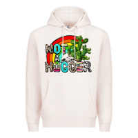 Pale Pink not a hugger Premium Hoodie - AdoDesignShop