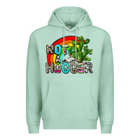 Seafoam not a hugger Premium Hoodie - AdoDesignShop