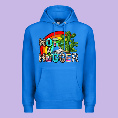 Not A Hugger Premium Hoodie Designed By Adodesignshop