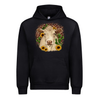 Black charolais leopard cactus sunflower Urban Hoodie - JahusDesignShop