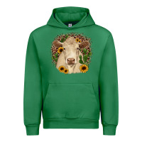 Emerald charolais leopard cactus sunflower Urban Hoodie - JahusDesignShop