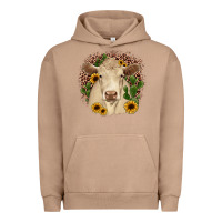 Pigment Burro charolais leopard cactus sunflower Urban Hoodie - JahusDesignShop