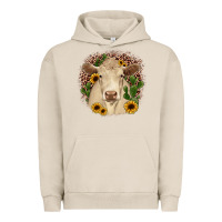 Pigment French Oak charolais leopard cactus sunflower Urban Hoodie - JahusDesignShop