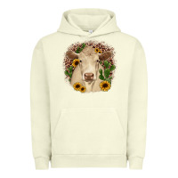 Pigment Pistachio charolais leopard cactus sunflower Urban Hoodie - JahusDesignShop