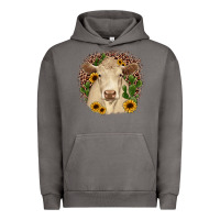 Pigment Tornado charolais leopard cactus sunflower Urban Hoodie - JahusDesignShop