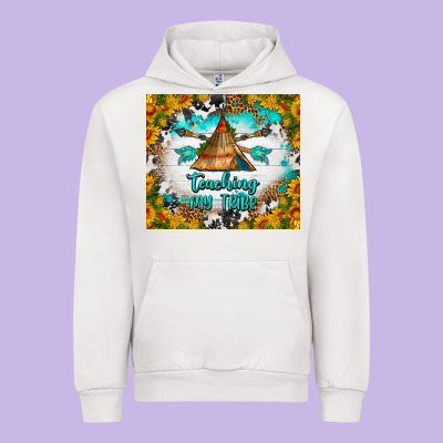 Teaching My Tribe Tumbler Urban Hoodie Designed By Bundleandbundleshop