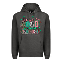 Charcoal Heather life is good you should take one Premium Hoodie - AdoDesignShop