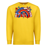 Lemon American rainbow Premium Sweatshirt - Zillion Design Studio