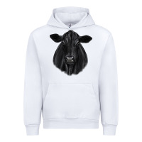 White black angus Urban Hoodie - JahusDesignShop