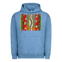 Pigment Pebble Blue race brushstrokes Urban Hoodie - AdoDesignShop