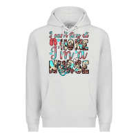 Dove Grey i can’t stay at home i’m a nurse Premium Hoodie - JahusDesignShop