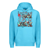 Ocean Blue i can’t stay at home i’m a nurse Premium Hoodie - JahusDesignShop