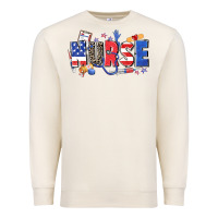 Sandshell American nurse Premium Sweatshirt - Zillion Design Studio
