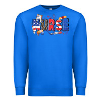 True Royal American nurse Premium Sweatshirt - Zillion Design Studio