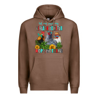 Chestnut let me check my giveashitometer nope nothing Premium Hoodie - AdoDesignShop