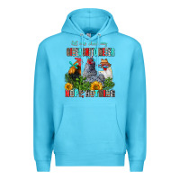 Ocean Blue let me check my giveashitometer nope nothing Premium Hoodie - AdoDesignShop